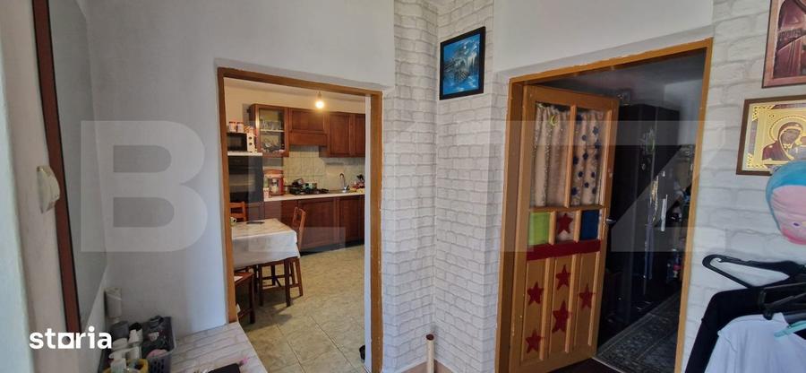 Casă cu 2 camere cu Teren 651 Mp în Romanești