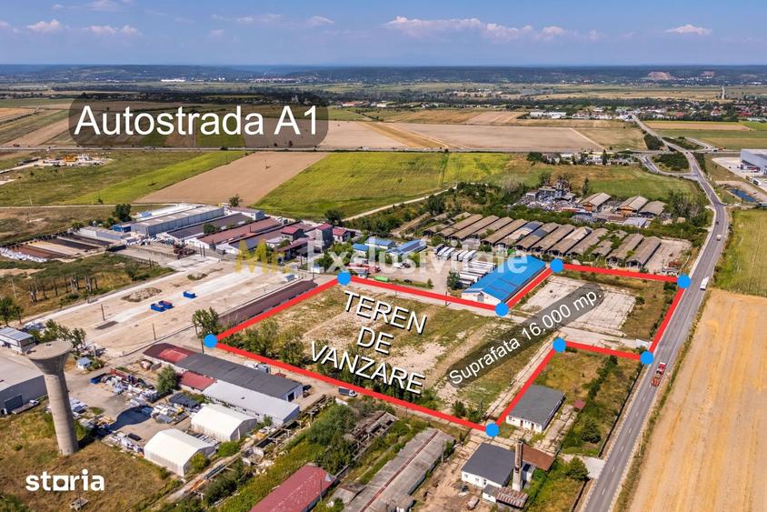 Teren de 16000 mp, în Căteasca
