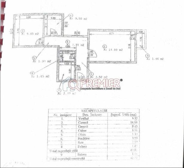 Berceni - Strada Resita - apartament 2 camere - 18