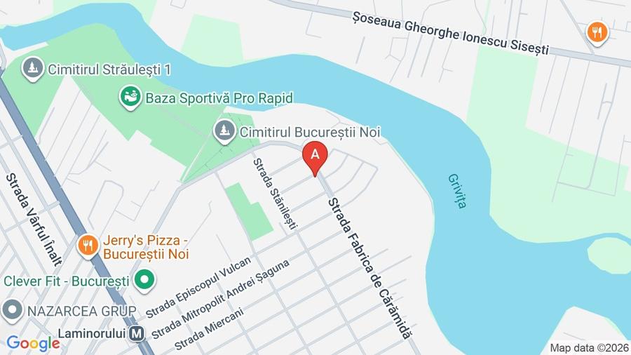 Casă individuală cu 4 camere cu Teren 212 Mp în Bucureștii Noi