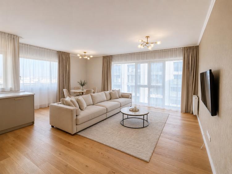 Apartament cu 2 camere semidecomandat în Aviației