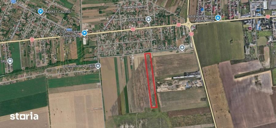 Teren de 28200 mp, în Cazasu