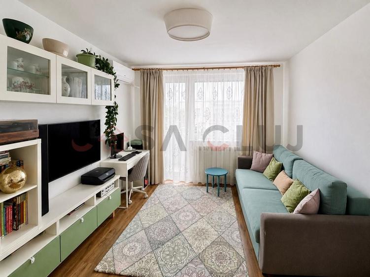 Apartament cu 3 camere semidecomandat, mobilat în Grigorescu