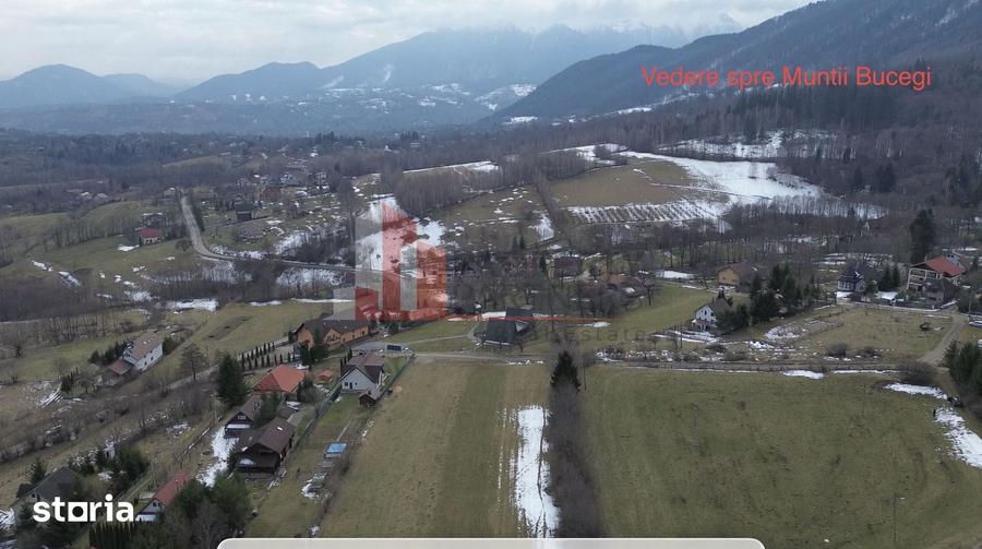 Teren de 1500 mp, în Bran