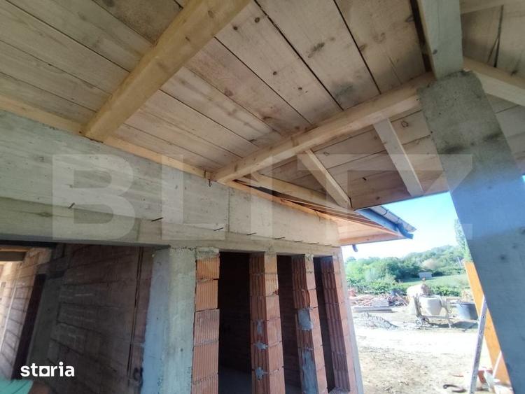 Casă cu 4 camere cu Teren 460 Mp în Bârnova