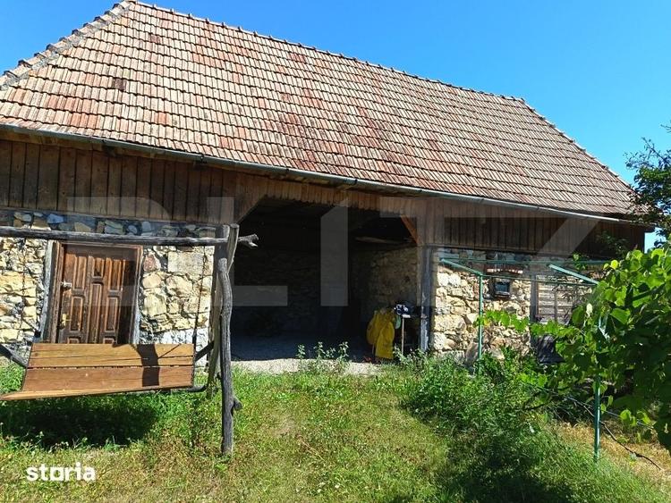 Casă cu 2 camere cu Teren 1040 Mp în Jucu