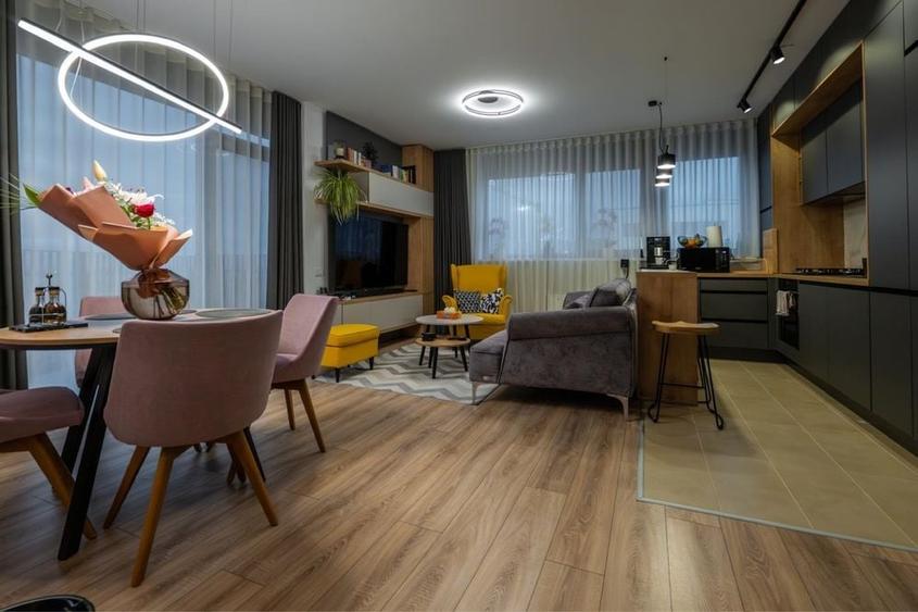 Apartament cu 3 camere decomandat, mobilat în Nord