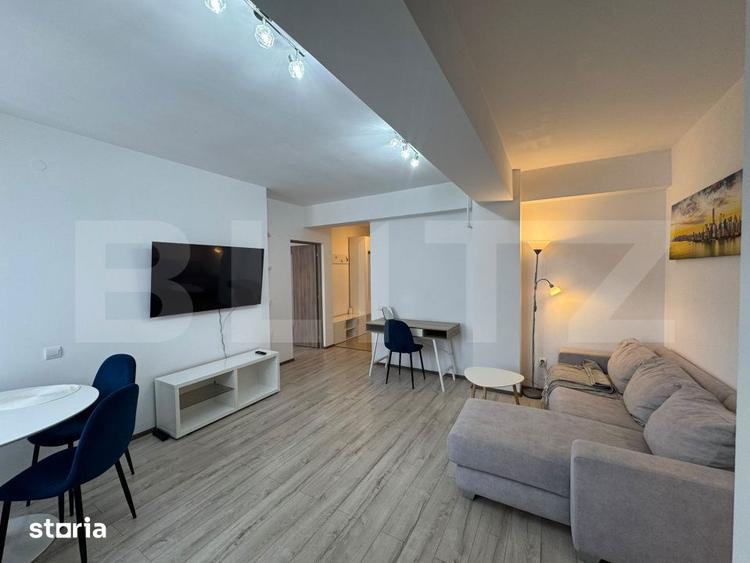 Apartament cu 2 camere semidecomandat în Între Lacuri