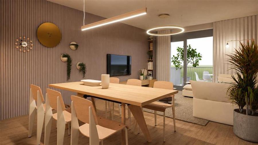 Apartament cu 3 camere nedecomandat în Aradului