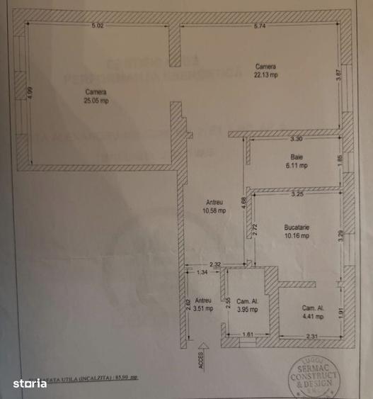 Spațiu comercial, de 86 mp, în Sinaia