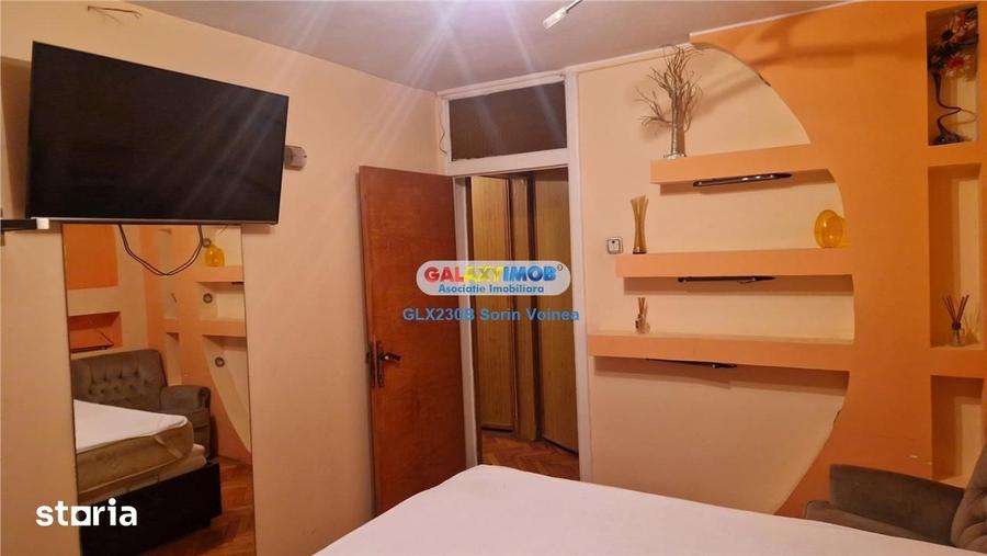 Apartament cu 4 camere semidecomandat, mobilat în Militari