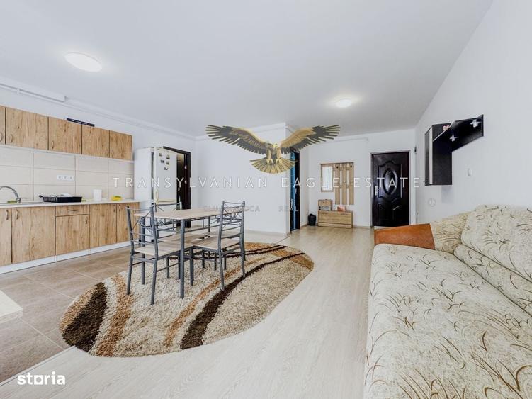 Apartament cu 2 camere semidecomandat în Câmpului