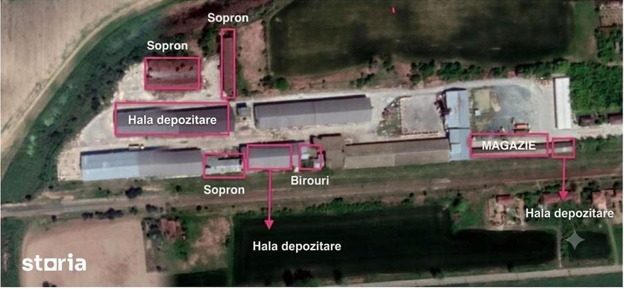 Spațiu comercial, de 550 mp, în Perieți