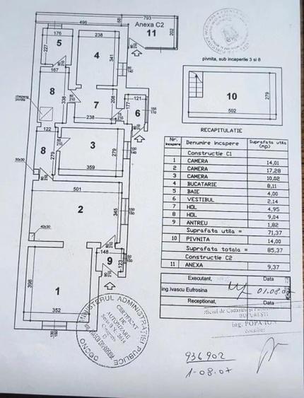 Casă individuală cu 4 camere cu Teren 162 Mp în Iancului