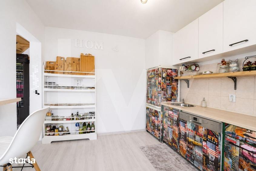 Apartament cu 3 camere semidecomandat în Cedonia