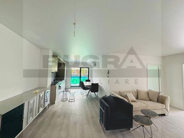 Apartament cu 4 camere semidecomandat, mobilat în Zorilor