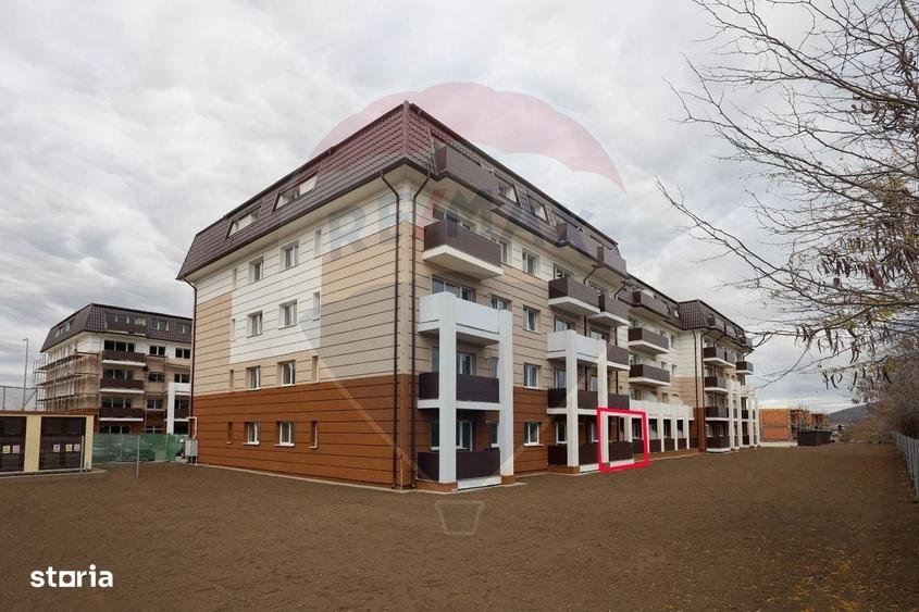 Apartament cu 2 camere semidecomandat în Sânpetru