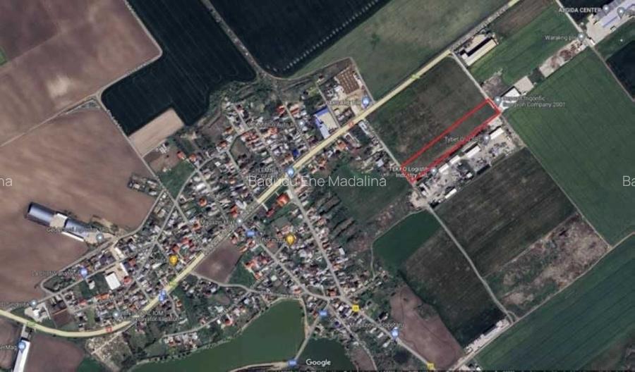 Teren Industrial 18.000 m2 Sindrilita Ilfov | Doua accese asfaltate | 50 m de DN2 si 8 km de A0