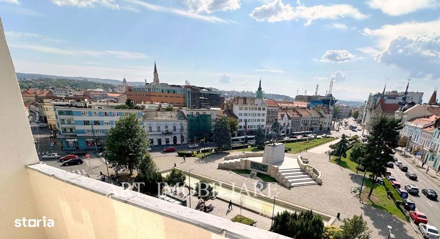Apartament cu 2 camere semidecomandat, mobilat în Central