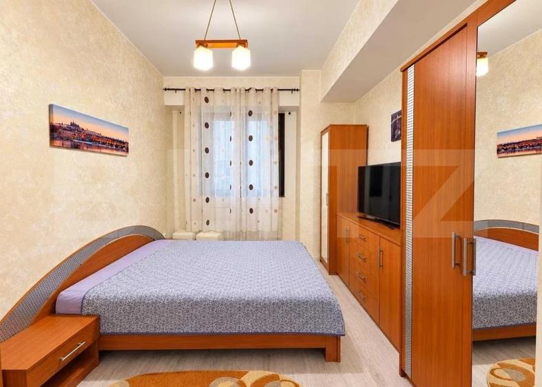 Apartament cu 2 camere semidecomandat, mobilat în Central