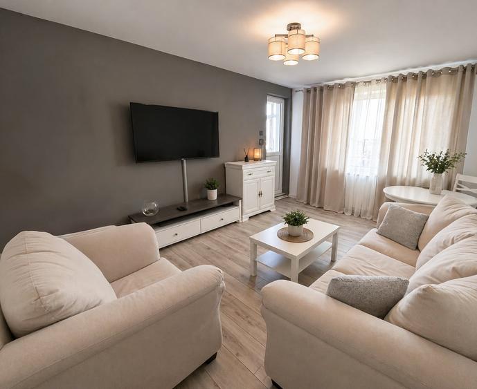 Apartament cu 2 camere decomandat, mobilat în Tomis II