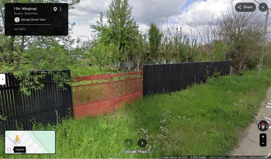 Casă cu Teren 3000 Mp în Bujoru