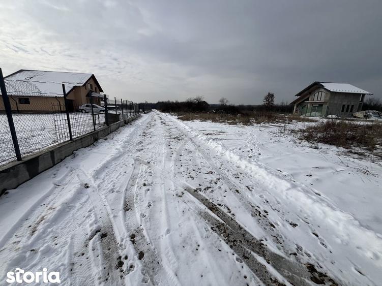 Teren de 800 mp, în Moșoaia