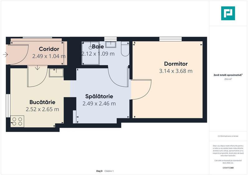 Apartament cu 2 camere de vanzare in zona Gradi?te - 2