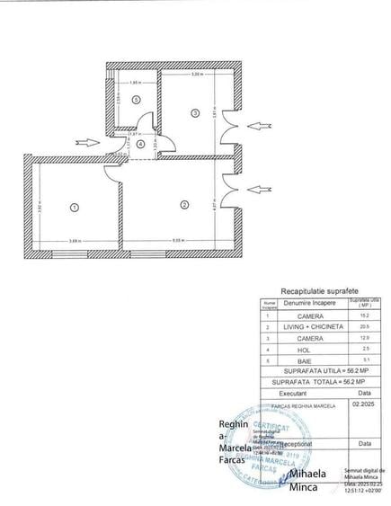 Apartament cu 3 camere semidecomandat în Lacul Morii
