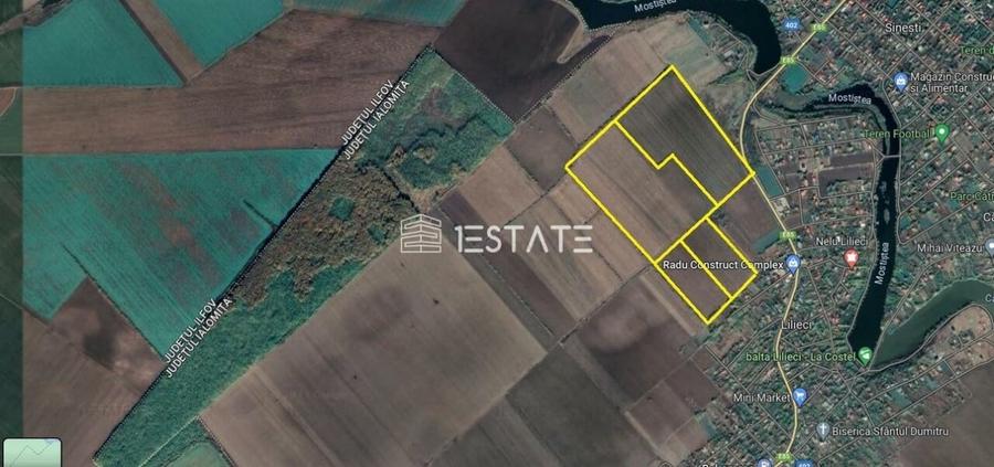 Teren Construcții intravilan de 400000 mp, în Sinești