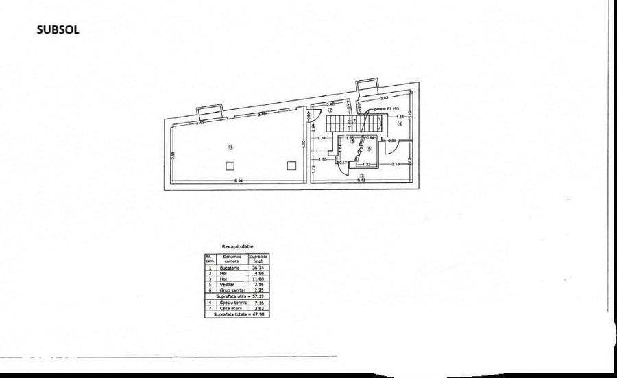 Spațiu comercial, de 984 mp, în Central
