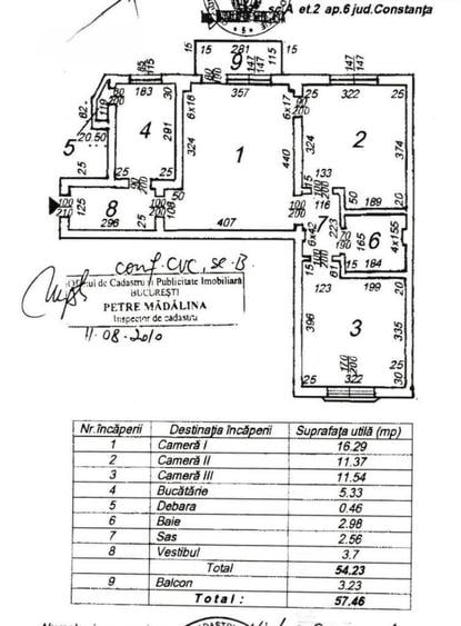 Apartament cu 3 camere, mobilat în Kogălniceanu