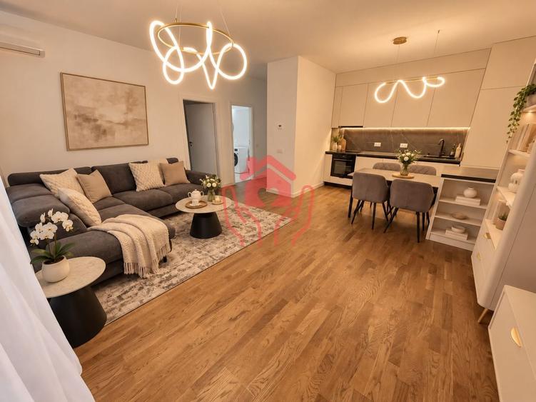 Apartament cu 2 camere decomandat, mobilat în Băneasa