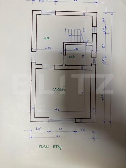 Casă individuală cu 7 camere cu Canalizare în Olimpia-Stadion