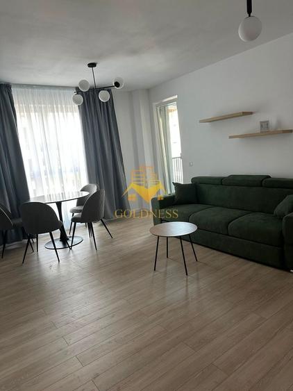 Apartament cu 2 camere semidecomandat, mobilat în Florești