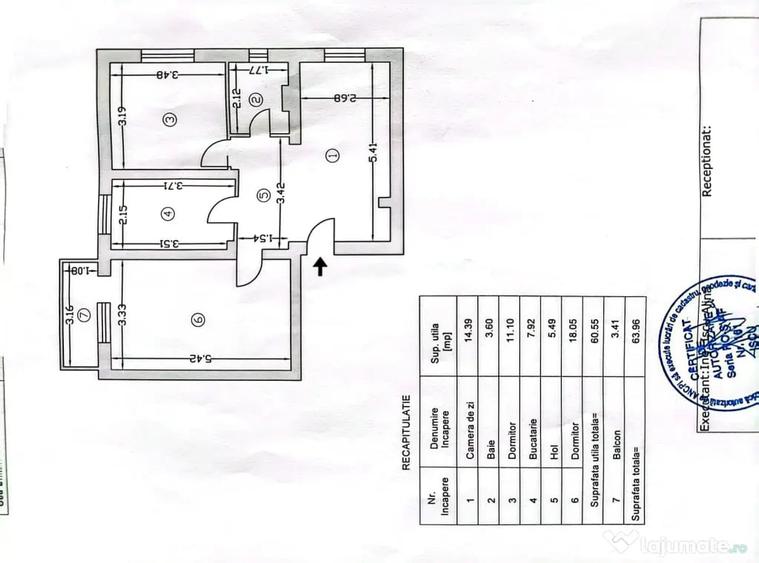 De vanzare - Apartament Botosani, Calea Na?ionala Stadion - 1