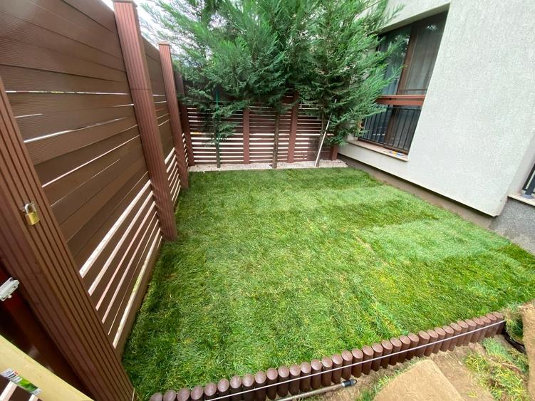 2 camere cu grădină proprie  și loc de parcare inclus. Mobilat. Rond Cristalului - 8