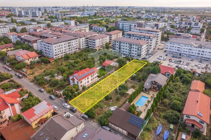 Teren Construcții intravilan de 1000 mp, în Theodor Pallady