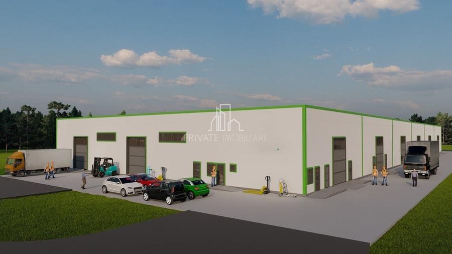 Spațiu industrial, de 600 mp, în Exterior Nord