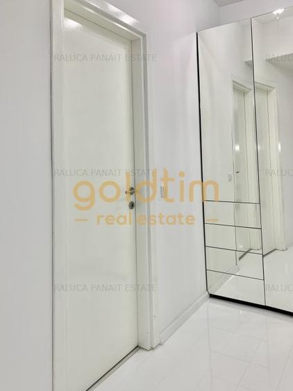 Apartament cu 3 camere semidecomandat, mobilat în Pipera