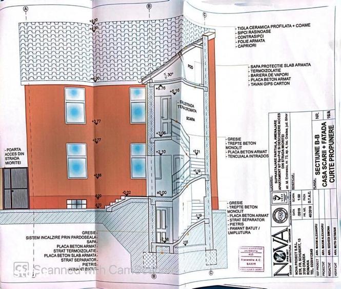 Casă cu 3 camere cu Teren 180 Mp în Eminescu
