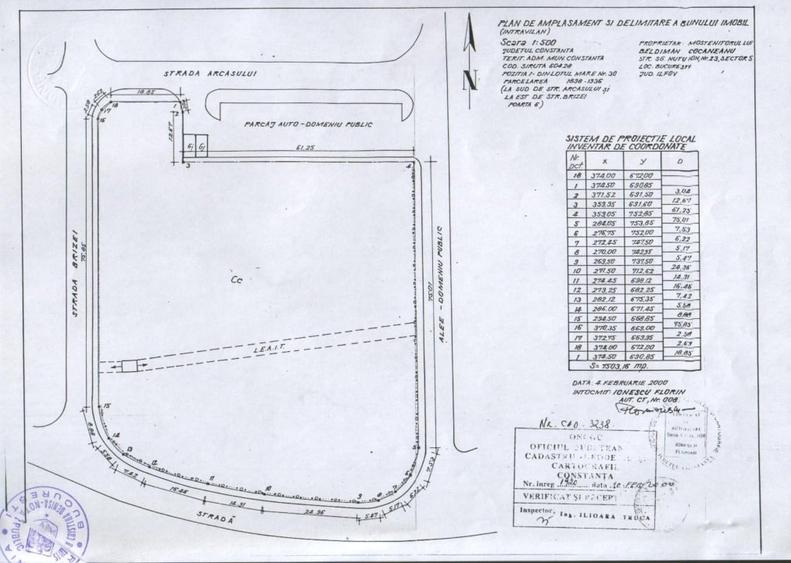 Teren Construcții intravilan de 27500 mp, în Poarta 6