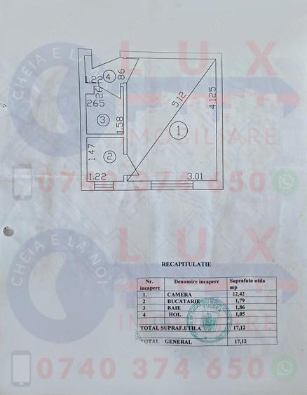ID 1385 Garsoniera confort 1 de vanzare Strada Eternita?ii - 2
