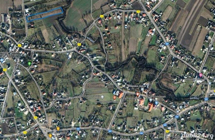 Teren de 4400 mp, în Ceaușești