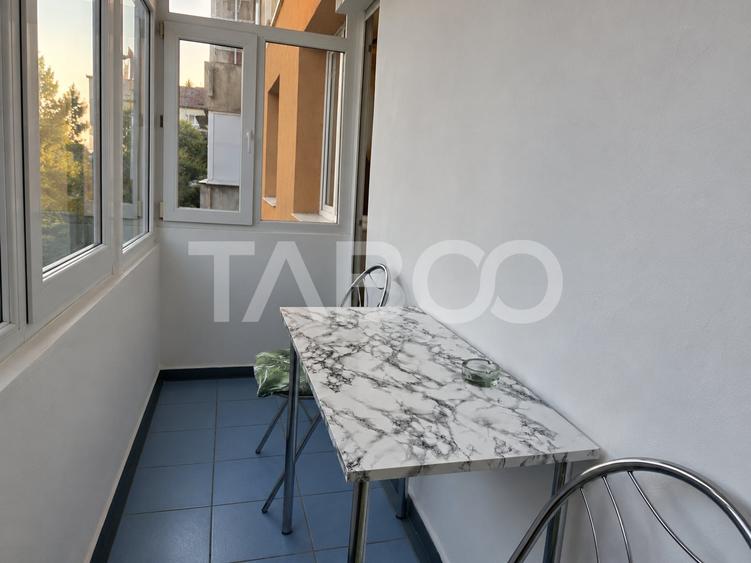 Apartament cu 2 camere nedecomandat, mobilat în Mihai Viteazul