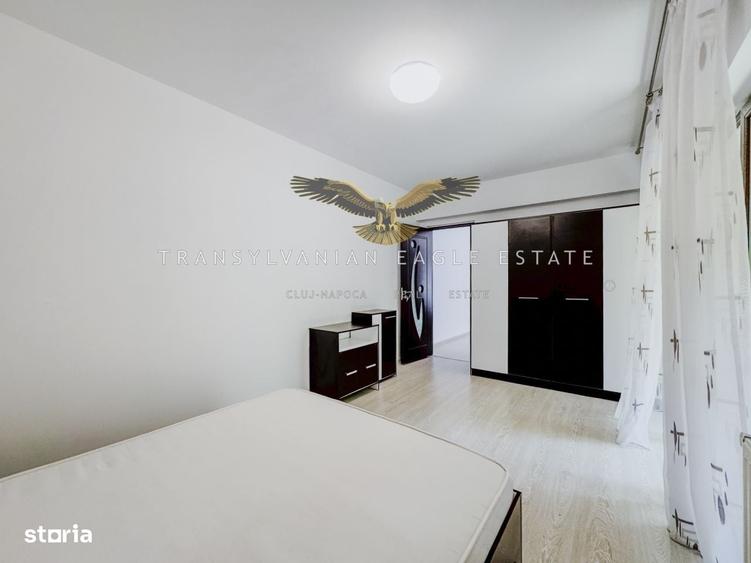 Apartament cu 2 camere semidecomandat în Câmpului