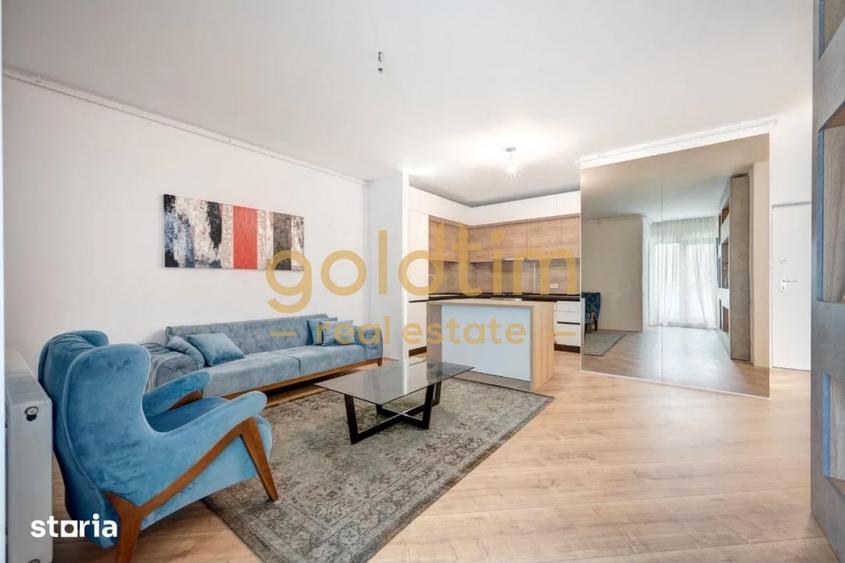 Apartament cu 3 camere decomandat, mobilat în Pipera