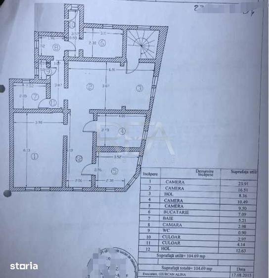 Apartament cu 4 camere decomandat în Cotroceni