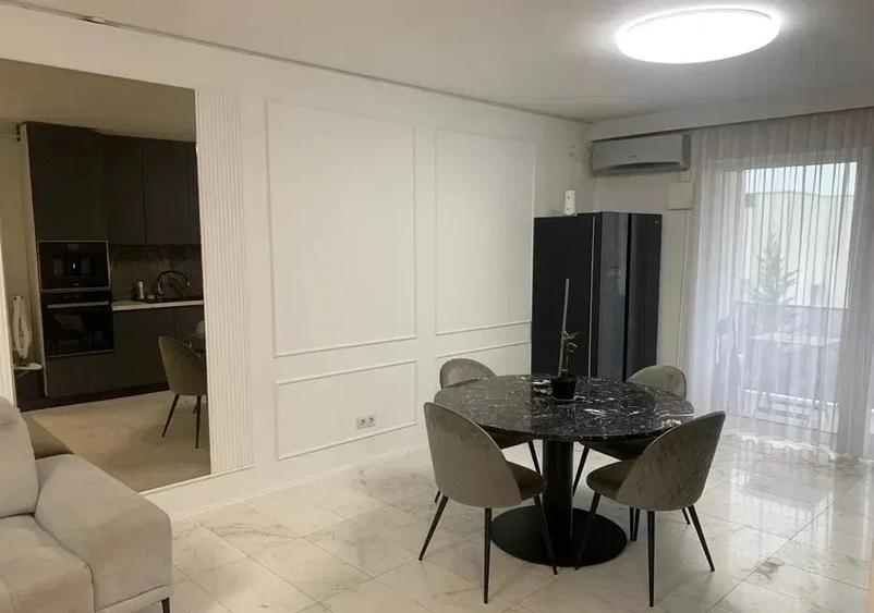 Apartament cu 2 camere semidecomandat, mobilat în Borhanci