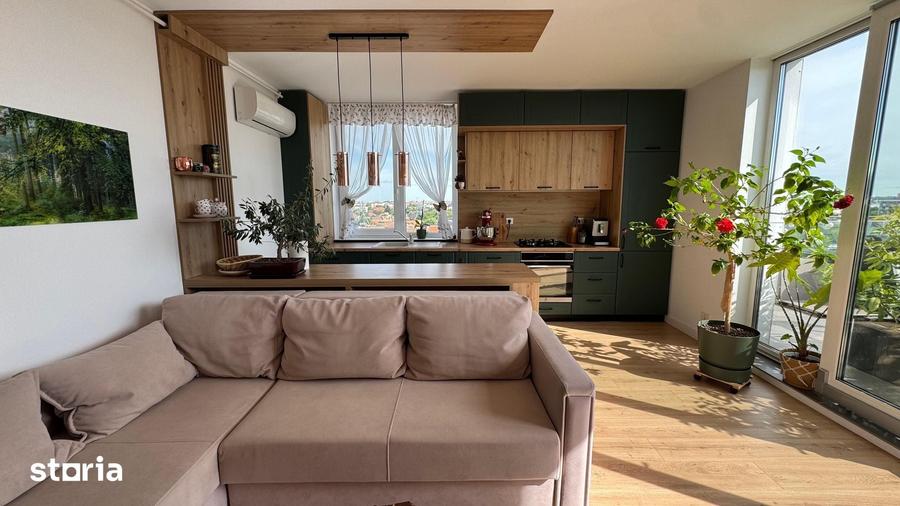 Apartament cu 3 camere în Telegrafului